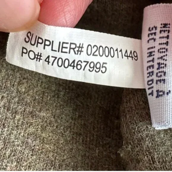 Polo Ralph Lauren Men's Quarter Zip Pullover Sweater Olive Colored Size Medium - Picture 9 of 9